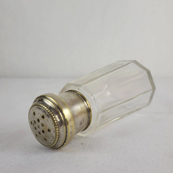 Crystal & silver metal shaker – Table accessories (photo 5 of 8)