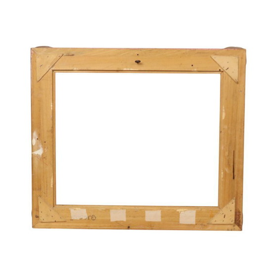 Image 1 of Cornice in legno dorato in stile barocco 70x60cm