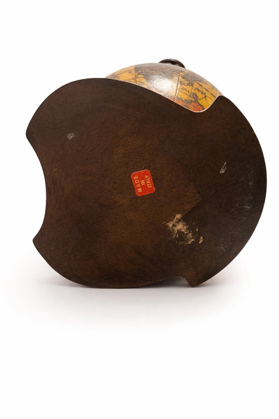 Image 1 of Aufbewahrungsbox im Stil der 1970er Jahre – Tischaccessoire im Mid-Century-Stil – Gelbe Innenausstattung