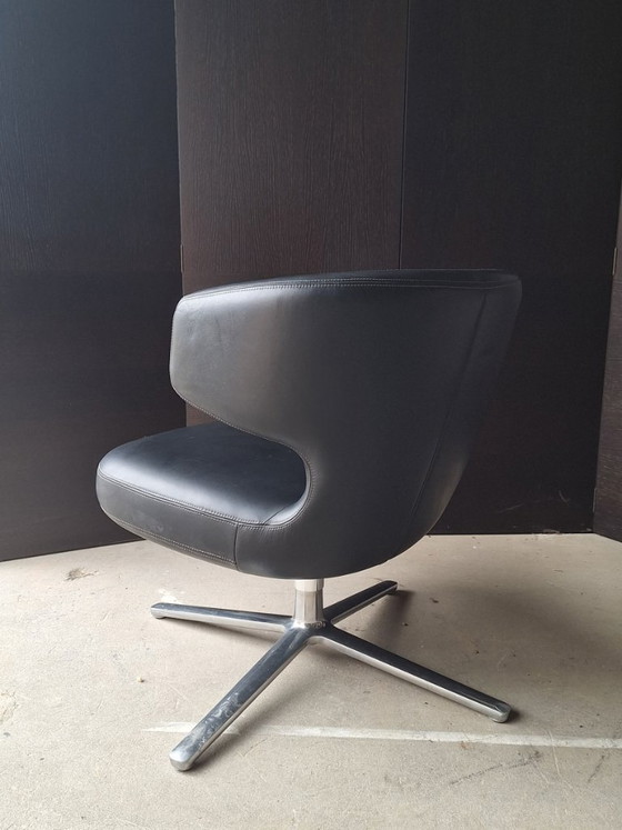 Vitra Petit Repos Schwarz/Braun Leder von Antonio Citterio – Sessel, Leather (photo 6 of 9)