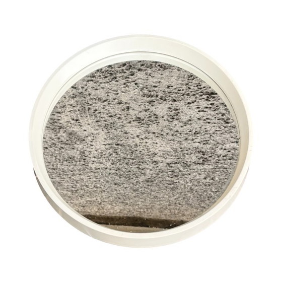 Image 1 of Specchio rotondo, specchio sospeso, Reflections di Thermotex, Danimarca, vintage, Scandinavia, anni '70-'80.