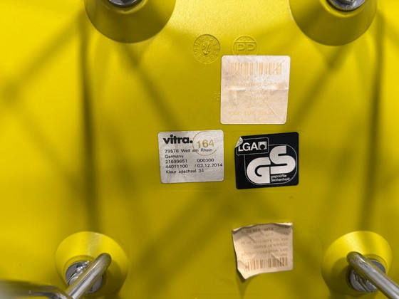 Vitra | Eames | DAR | Giallo senape + cromo | 2 pezzi – Sedie da pranzo, Metallo, Plastica (photo 10 of 10)