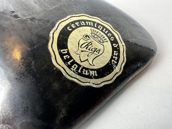 Image 1 of Vintage schaal - Riga Keramiek Belgium