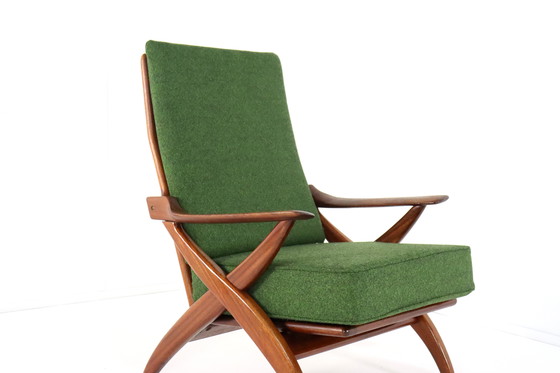 Image 1 of Topform Armchair 'Moordrecht' New Upholstery Vintage