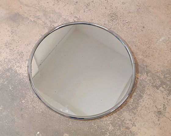 Image 1 of Art Deco round mirror 