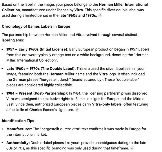 Image 1 of Eames Vitra Miller Contract bistrotafel/bijzettafel, jaren 60