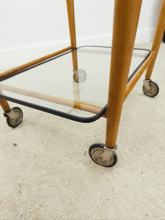 Coja Servierwagen, Glas, Holz, Braun (Foto 5 von 7)