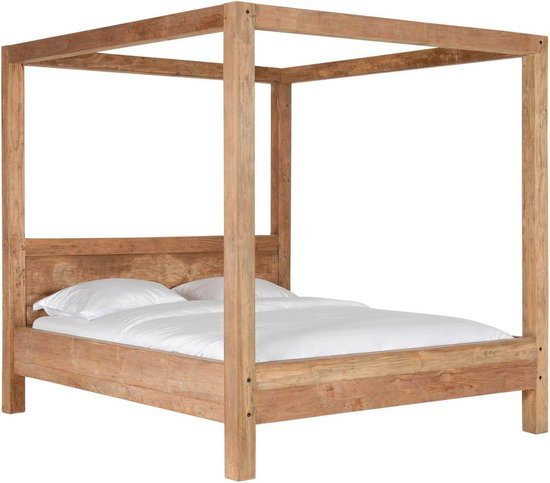 Image 1 of Cama con dosel de madera maciza de Dhakar Goossens