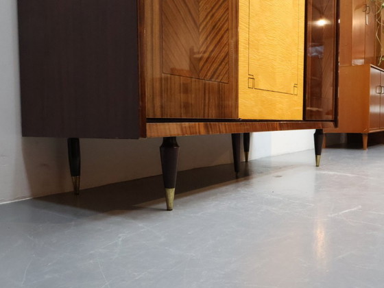 Image 1 of Vintage Wardrobe | 1960s | Duotone Wood Veneer