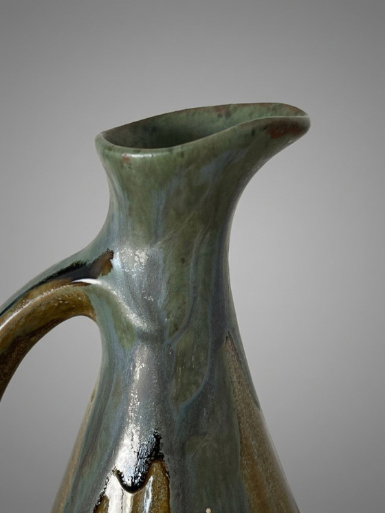 Brocca in gres smaltato firmata Denbac – Rif. 124 2 – 22 cm – Vasi, Ceramic (photo 5 of 7)