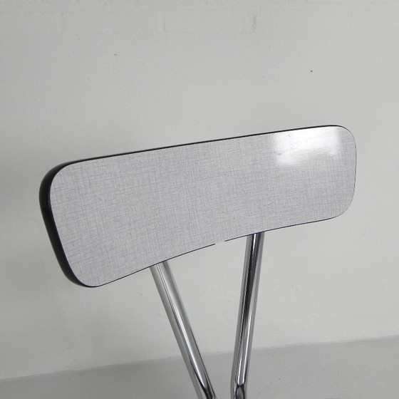 Image 1 of Set van 4 formica eettafel stoelen, jaren 60