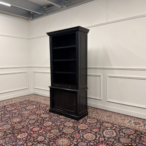 Libreria classica inglese nera – Librerie, Legno (photo 3 of 14)