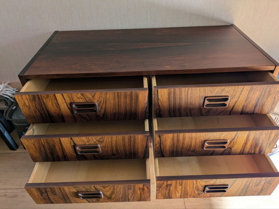 Vintage Rosewood Sideboard 60s/70s, Brown (photo 11 of 14)