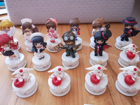 Image 1 of Clamp No Kiseki Schachfiguren Spielfiguren Figuren Sammlerstücke 36 Stück