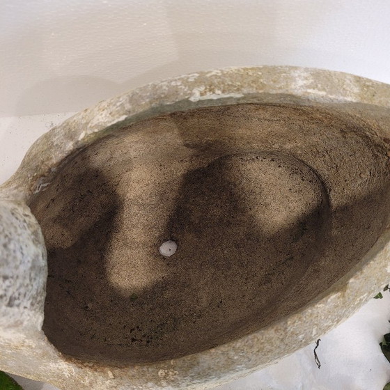 Image 1 of Paire de jardinières, cygnes, béton, début du XXe siècle – France