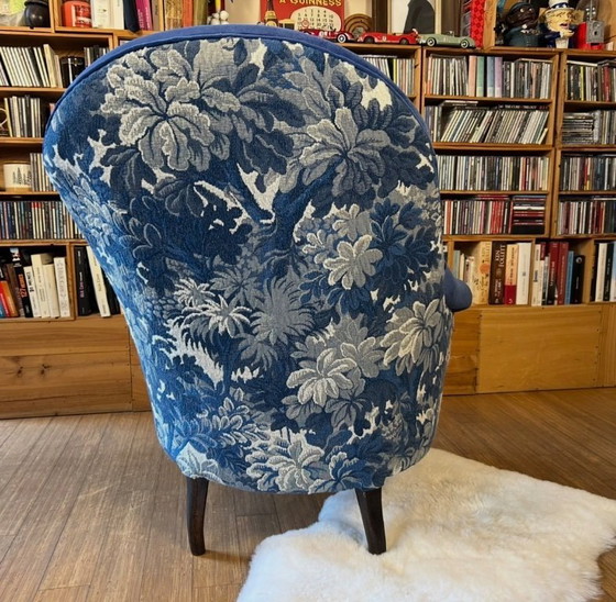 Image 1 of Volledig gerestaureerde paddenstoel fauteuil