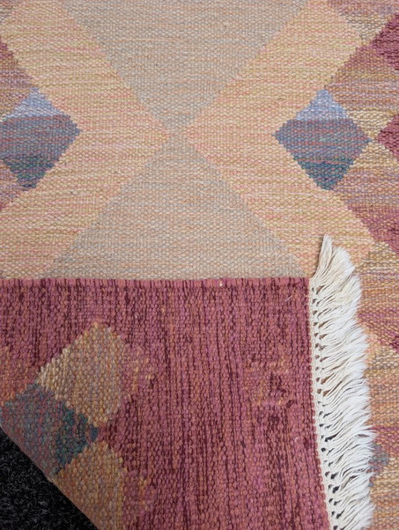 Image 1 of Small Swedish Röllakan Rug (2x)