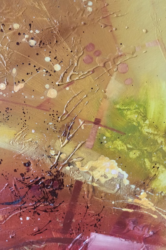 Dipinto a olio originale, espressionismo astratto, risveglio – Dipinti e disegni, Canvas (photo 4 of 11)