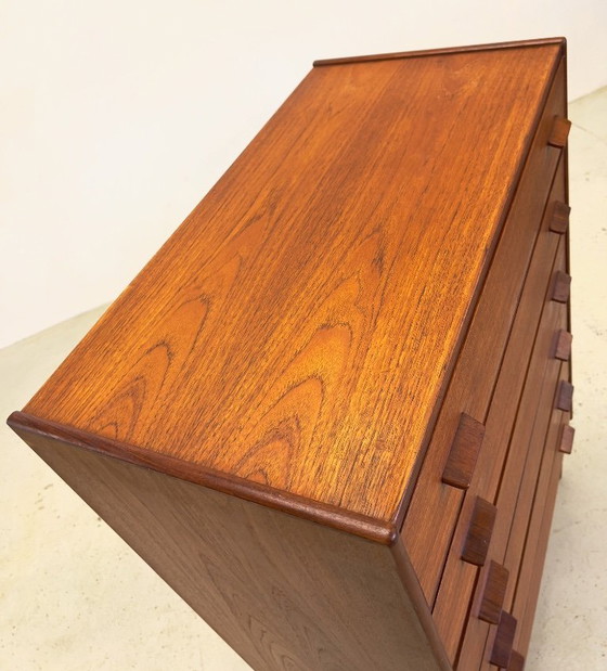 Image 1 of Cassettiera in teak di Poul Volther, anni '50.