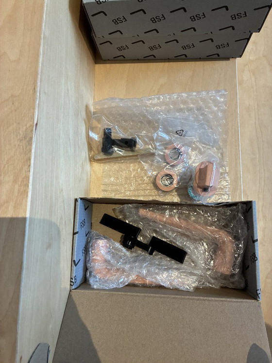 FSB Le Corbusier Set maniglie per porta 3x, rosa cipria LC 32111, Oggetti decorativi, Metallo (foto 8 di 9)