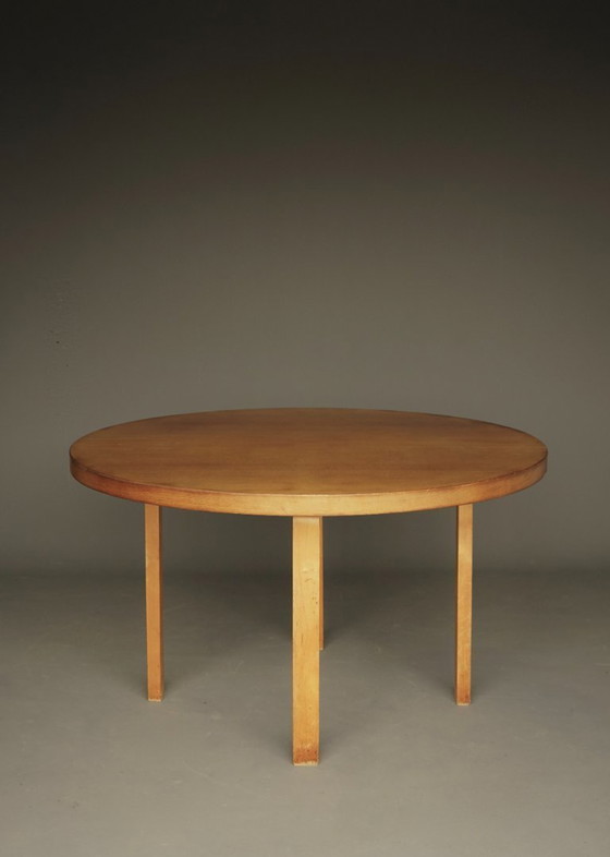 Image 1 of  L-leg Dining Table Model 91 by Alvar Aalto for Artek Finland, 1940s