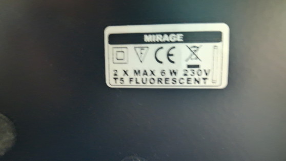 Unieke Italiaanse Designset Kundalini Mirage hologram-lampen (Slechts 35 sets wereldwijd)! – Tafellampen (photo 6 of 6)