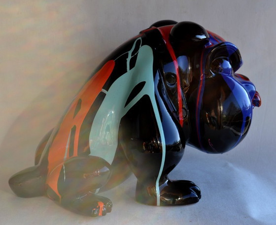 Image 1 of Scultura di cane Bulldog francese - Resina (rif. 2412 b)