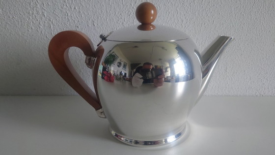 Image 1 of Alessi verzilverd Bombe servies