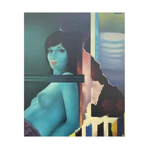 Erwin Mackowiak, Deborah, années 1970, Toile
