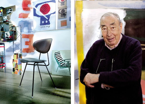 Image 1 of Set aus 2 „Staatsmijnen“-Stühlen von Rob Parry & Emile Truijen, Niederlande 1955