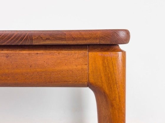 Image 1 of Extendable Solid Teak Dining Table by Glostrup, 1970s