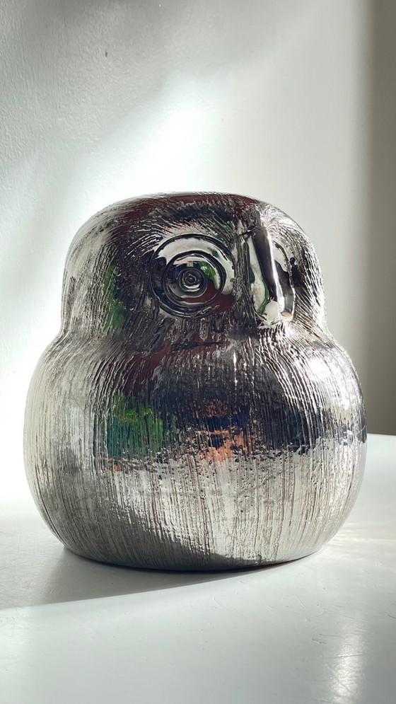 Image 1 of Gufo in ceramica di Aldo LONDI