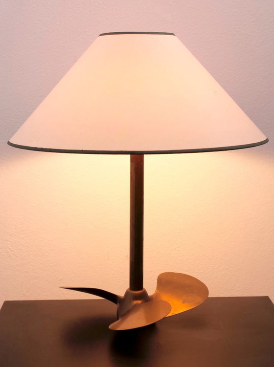 Image 1 of lampada decorativa nautica da mare, ottone massiccio