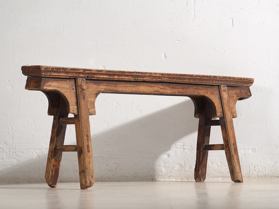 Antique wabi sabi style bench (c.1870) #9 – Benches (photo 13 of 40)