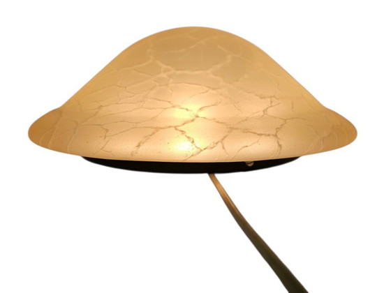 Image 1 of Massive - Belgio - Lampada da soffitto XL - vetro smerigliato - fungo - anni '80