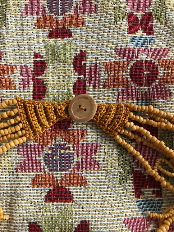 Image 1 of Koraalkleurige kralenketting