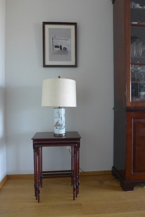 Image 1 of 2 table lamps with lampshade from Chinese vases