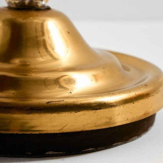 Image 1 of MK10968 Brass and Crystal Floor Lamp