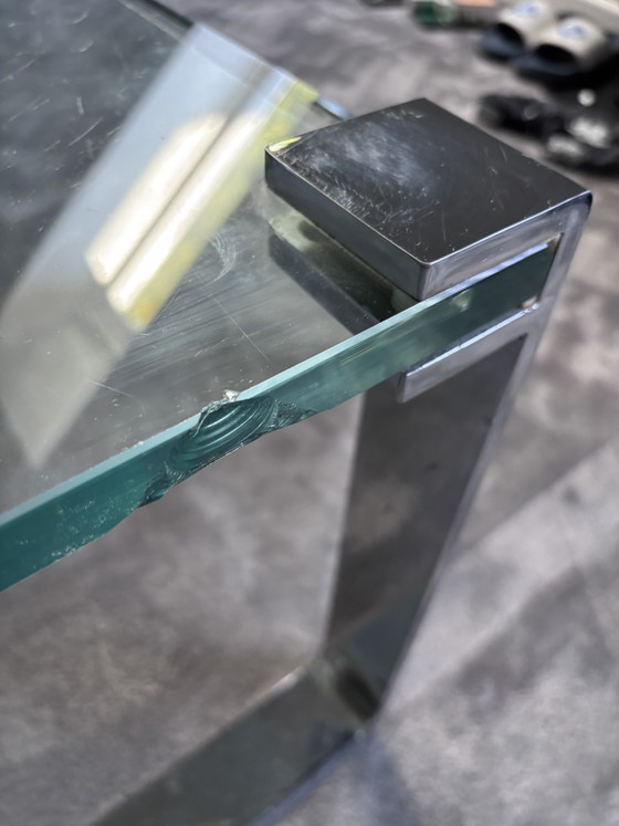 DRAENERT 1022 CLASSIC – Peter Draenert – Primo esemplare del 1969 – Tavolini da caffè, Glass, Chrome (photo 8 of 11)