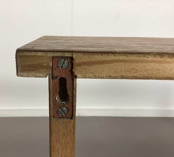 Image 1 of Fifties sixties wandrek vintage rek voor aan de muur