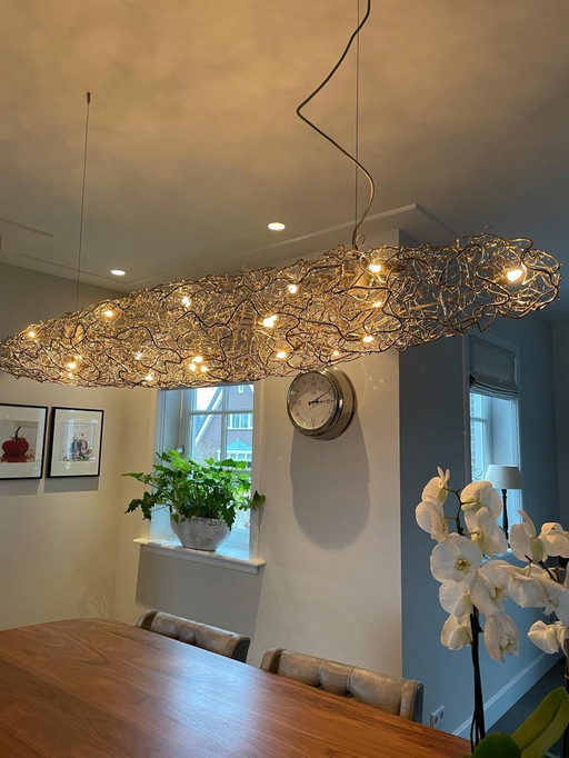 Brand en Van Egmond Crystal waters cygar lamp 130 cm