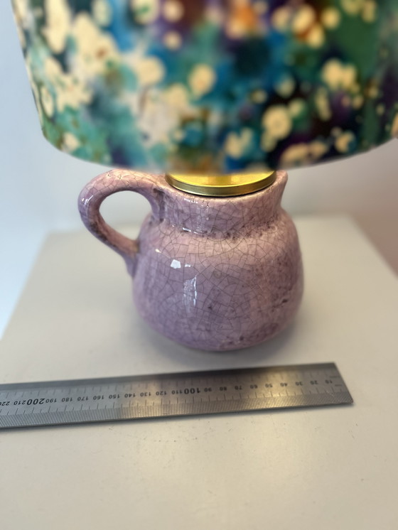 Image 1 of Lampe de balcon sans fil - une pièce unique issue du recyclage créatif au style rétro