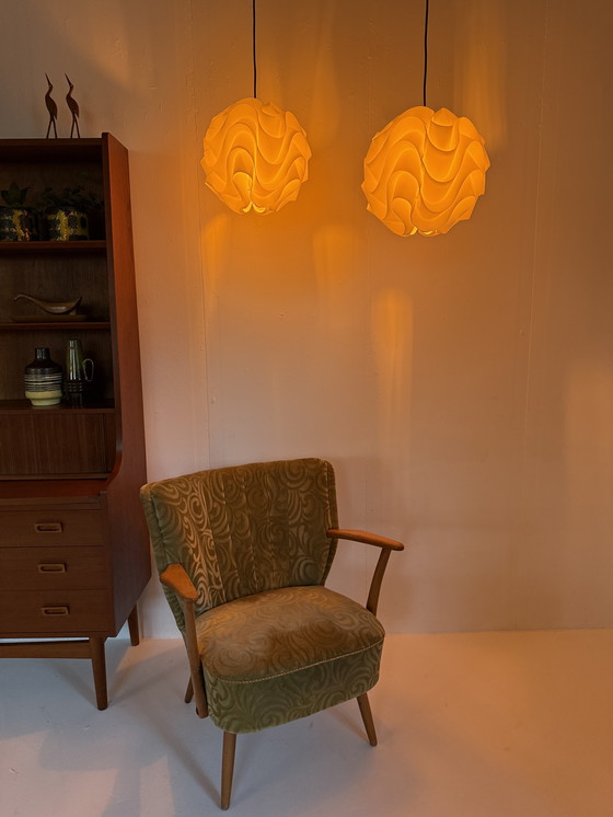 Image 1 of 2x lampade a sospensione vintage modello Le Klint 172, Poul Christiansen '70