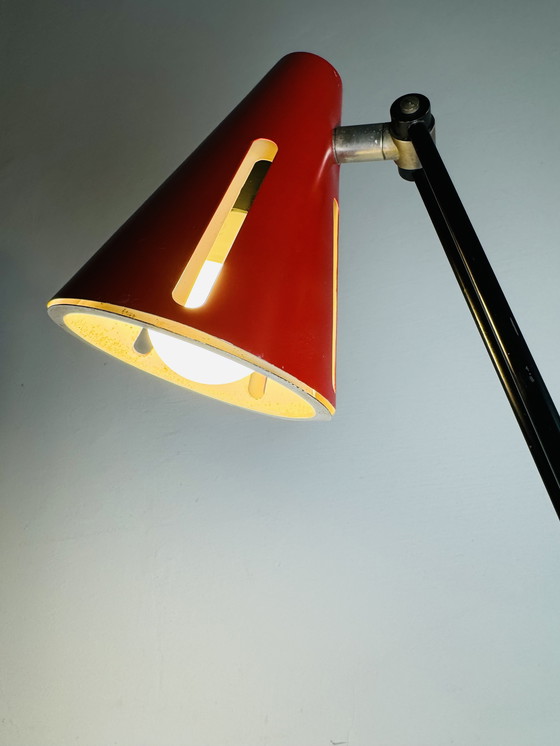 Image 1 of UNKNOWN ‘SUN SERIES’ FLOOR LAMP ATTRIBUTED TO H. BUSQUET FOR HALA ZEIST, THE NETHERLANDS, 1950s