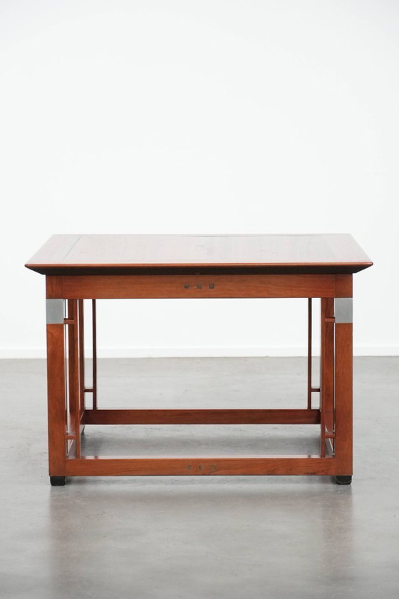 Image 1 of Square Art Deco Schuitema design side/coffee table from the Decoforma series