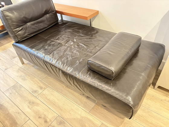 Rolf Benz Modulair Leren Bankstel Met Houten Plateaus En Tafels Aan – Modulare Sofas, Calfskin, Leather (photo 2 of 5)