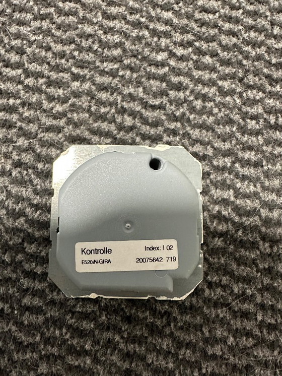 Image 1 of GIRA Inbouwthermostaat wit 230v. systeem 55 