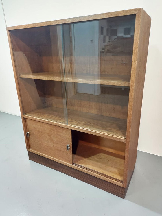 Image 1 of small bookcase, Art Deco cabinet, display cabinet