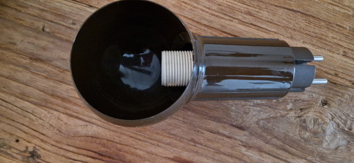 Bendt hansen dl Danish plug lamps 1970s brown