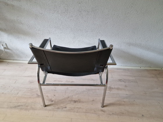 Vollenbrock Leolux Fauteuil 4735 Années 1980 – Chrome, Cuir (photo 4 of 10)